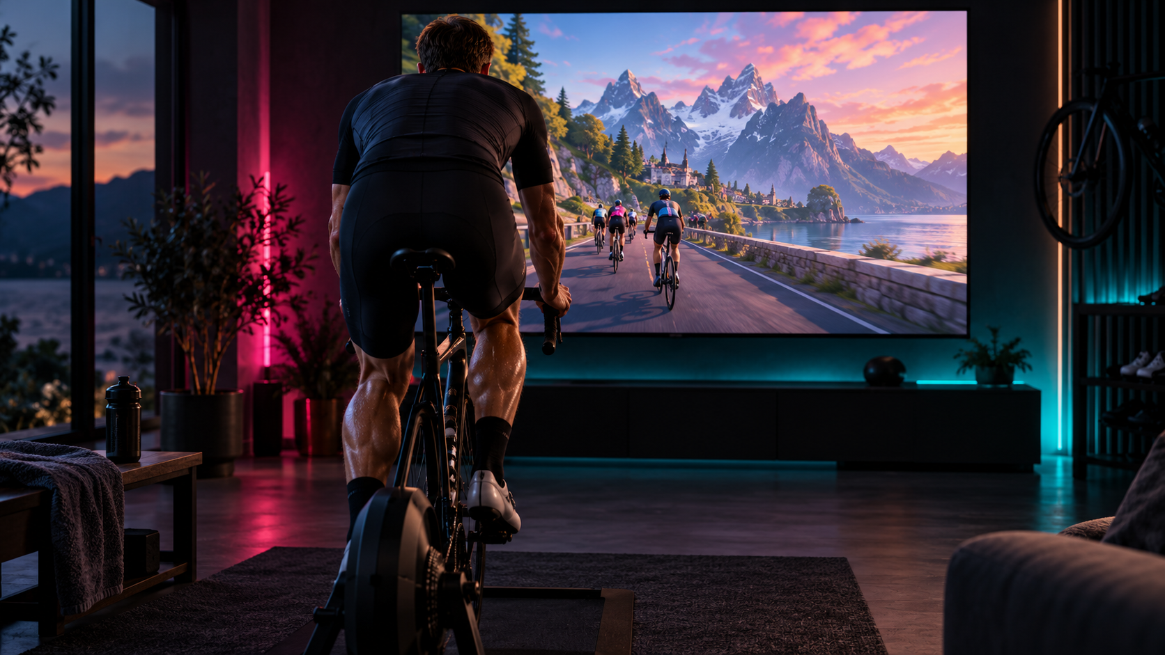 Zwift – gemenskap, tävlingsnerver och vägen tillbaka